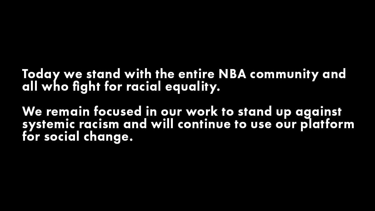 Minnesota Timberwolves | Tras el caso de Jacob Blake, estos equipos se pronunciaron en contra del racismo a través de sus cuentas de redes sociales.