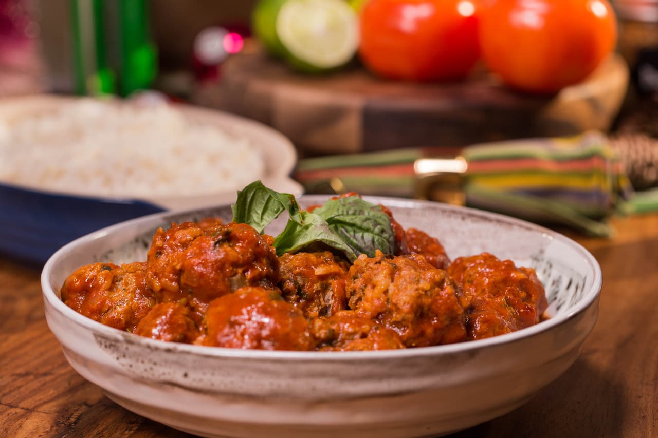 Albóndigas con chipotle