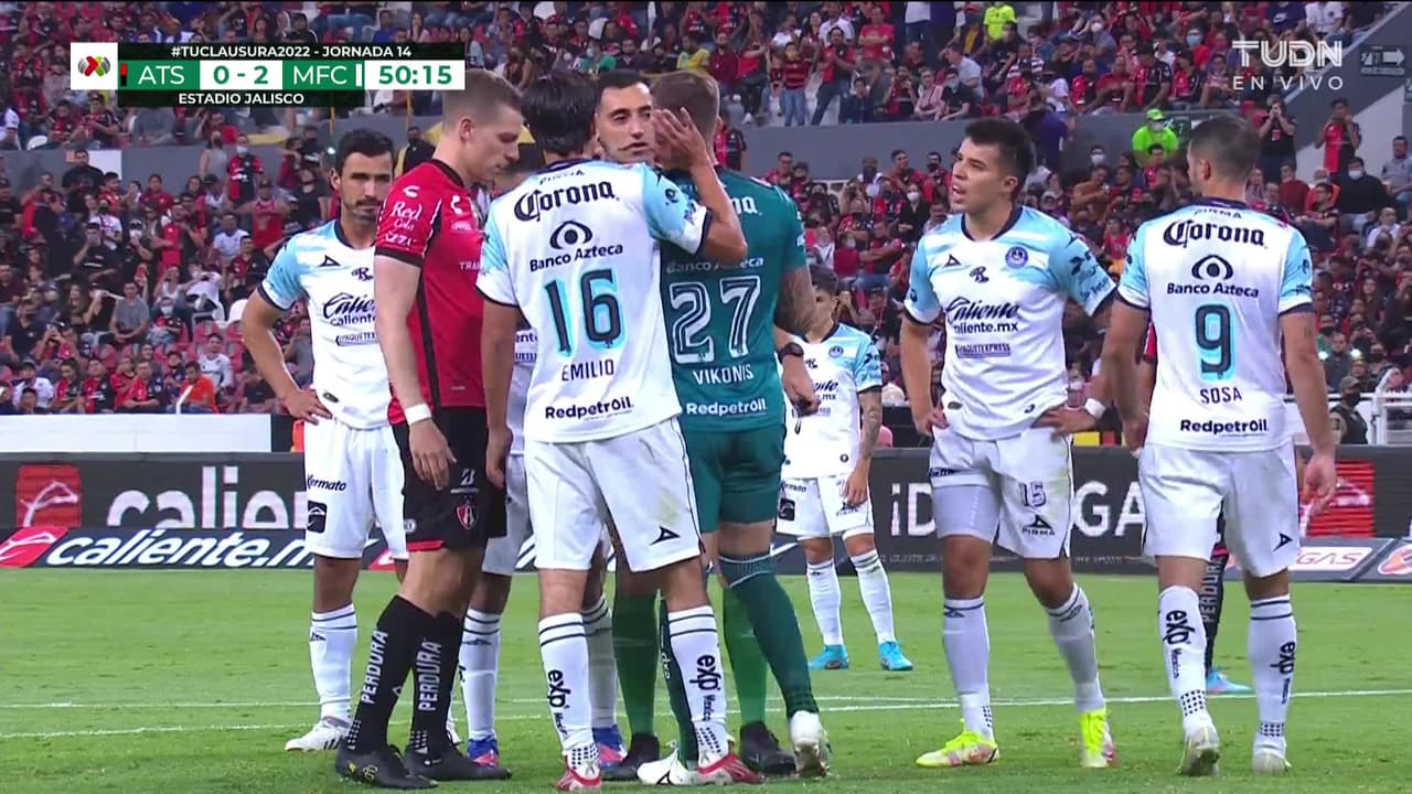 ¡GOOOL! Julio Furch anota para Atlas.