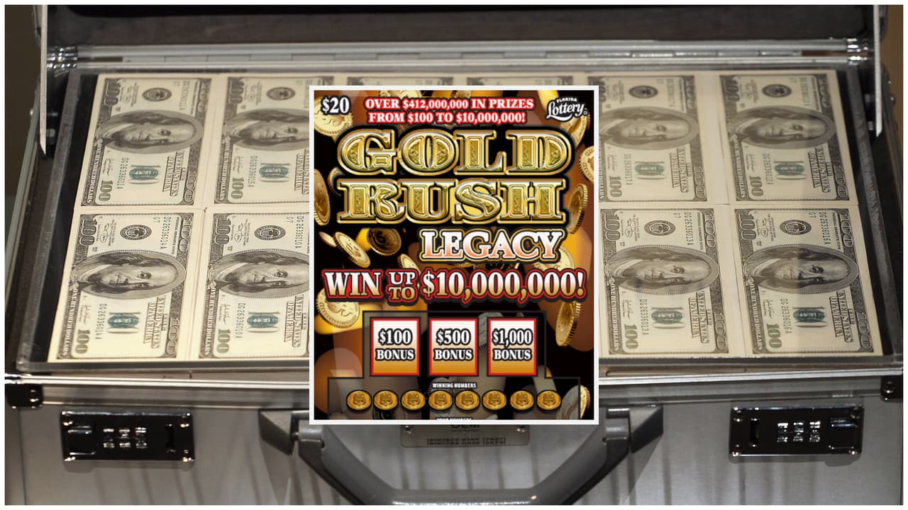 Mujer de Palm Beach gana millonario premio del raspadito de la Lotería