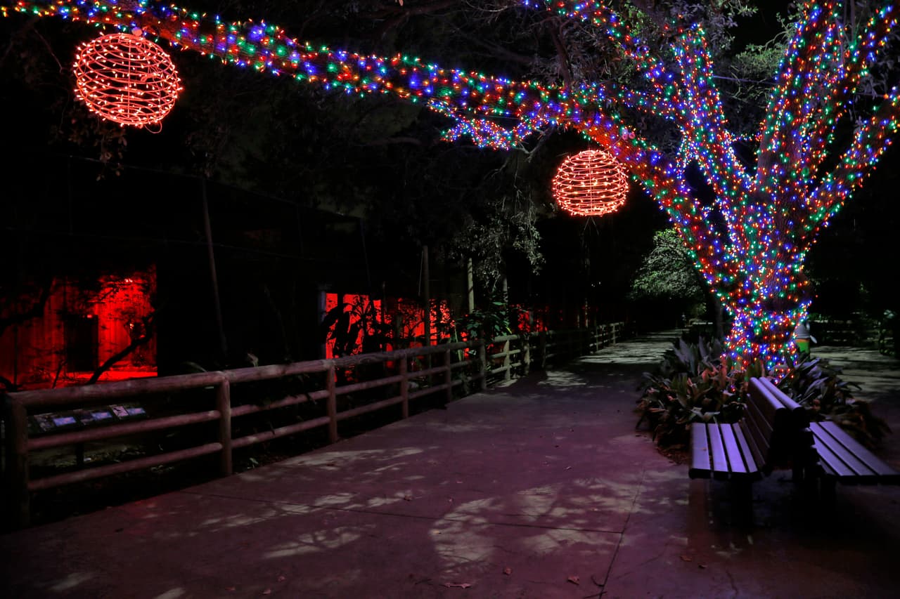 Aquí el espíritu de la Navidad se siente en cada rincón.