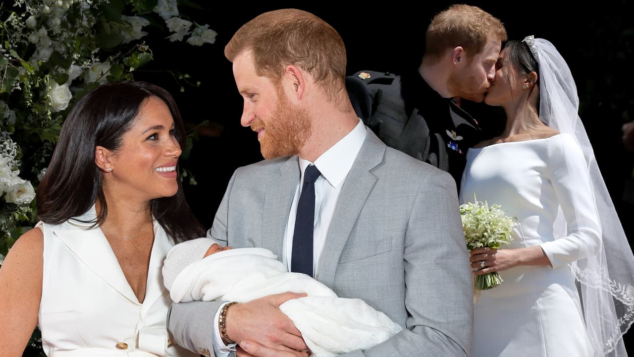 Con fotos nunca antes vistas, Meghan Markle y el príncipe Harry conmemoran un año casados