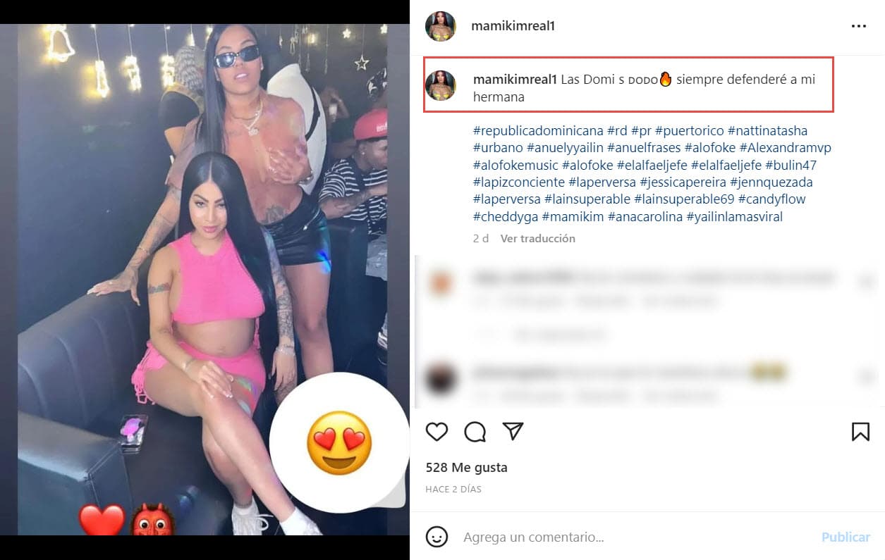 Yalin La Más Viral y su hermana Mami Kim.