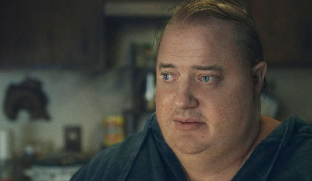 Brendan Fraser en 'The Whale' (2022).