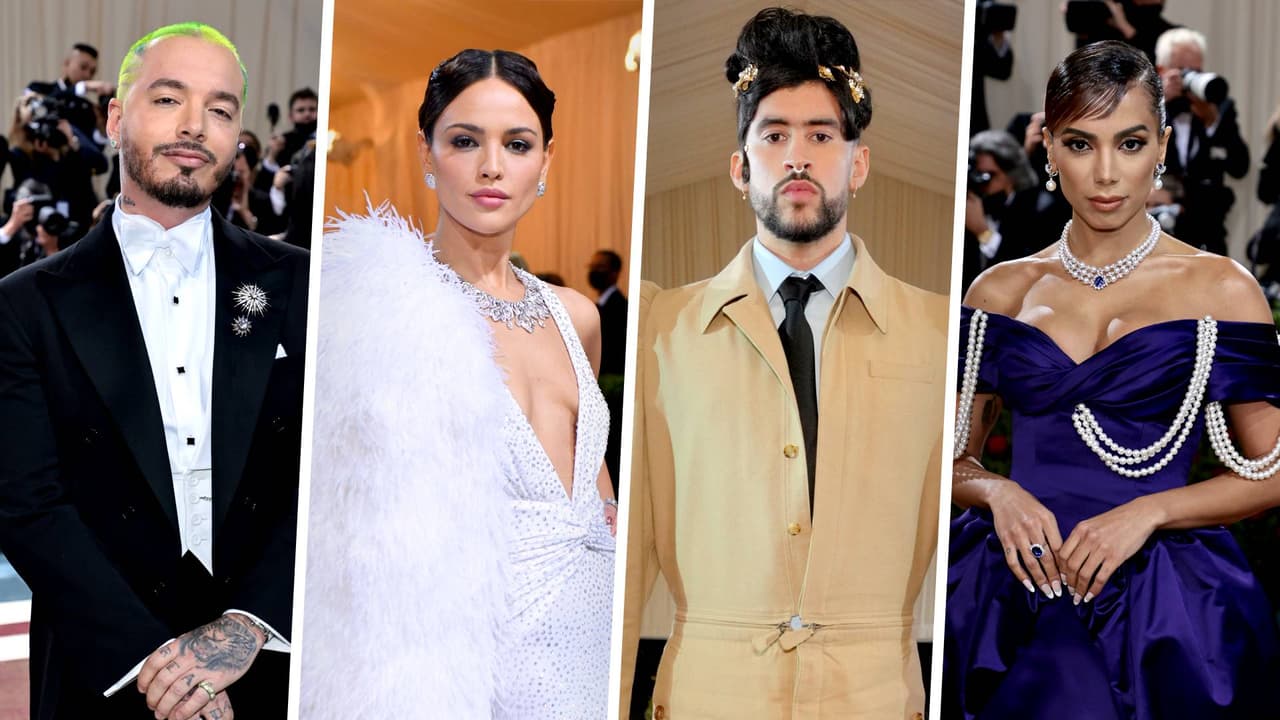 Latin Power: J Balvin, Eiza González, Bad Bunny, Anitta y más famosos que brillaron en la Met Gala 2022