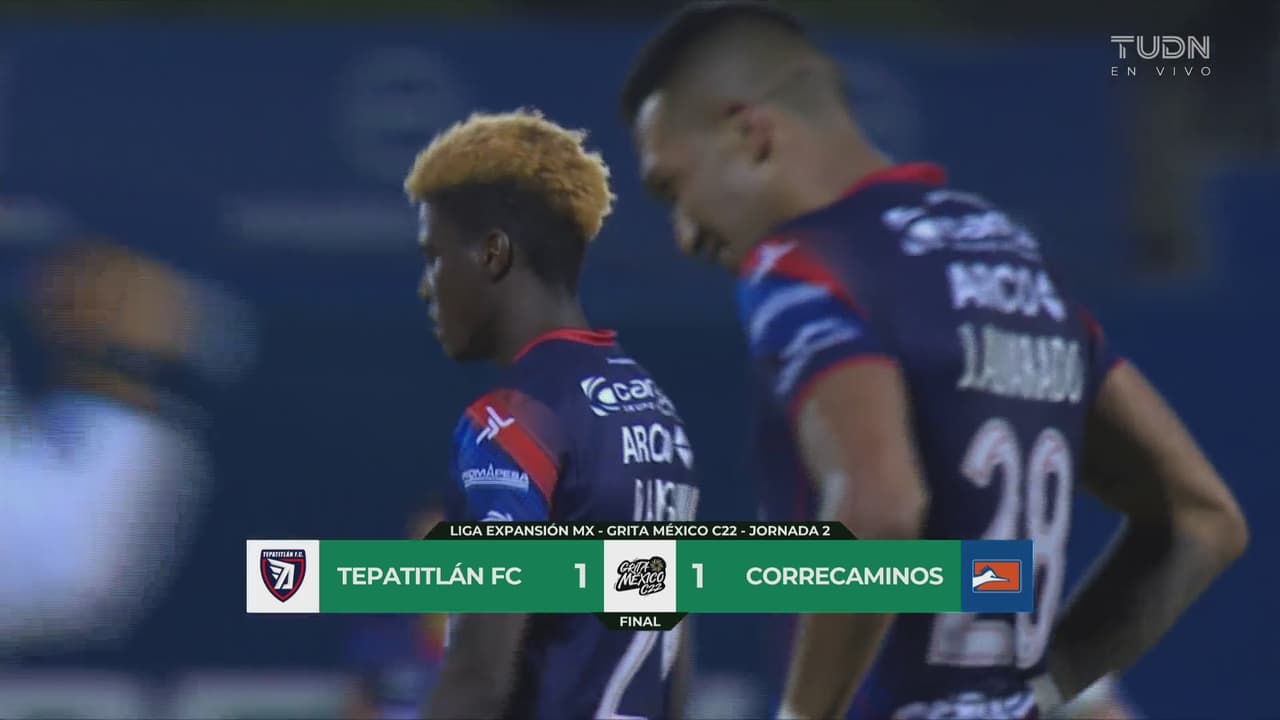 Resumen | Tepatitlán 1-1 Correcaminos en juego con tres palazos