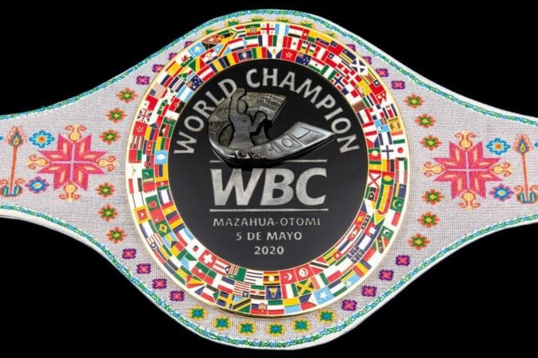 El cinturón Mazahua es quizás el más especial de todos, ya que al no poder entregarse en mayo de 2020 por el impacto de la pandemia en el mundo, el CMB decidió entregarlo al mérito humanitario ante el Covid-19.