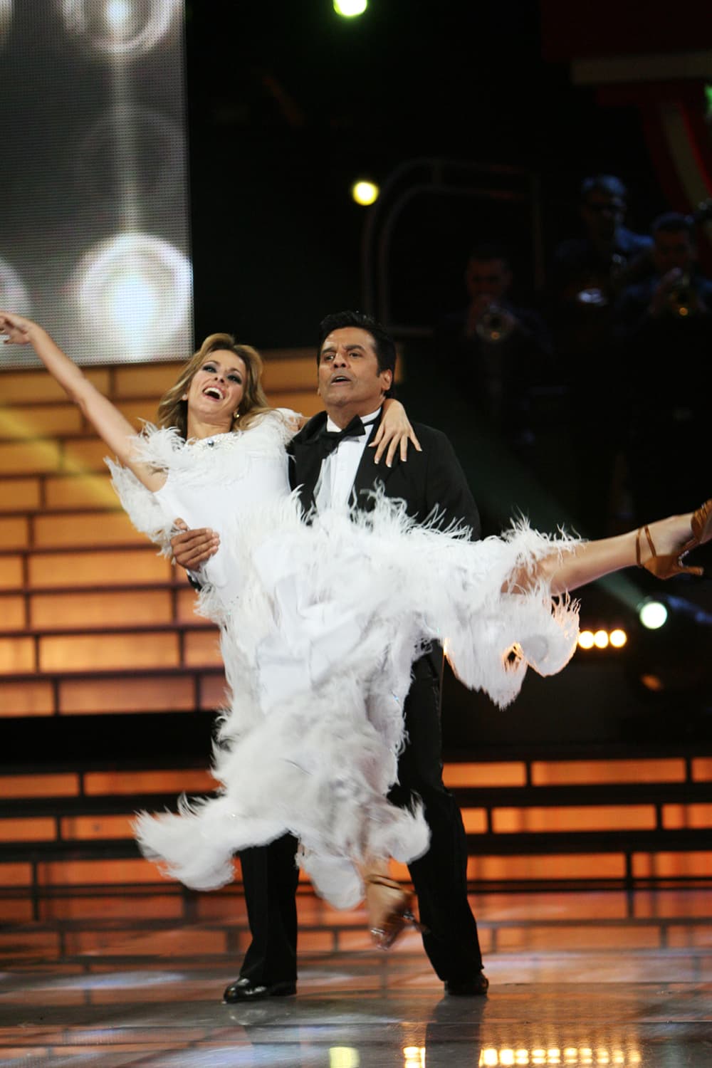 El actor quedó en tercer lugar de la competencia, que ese año ganó Adamari López.