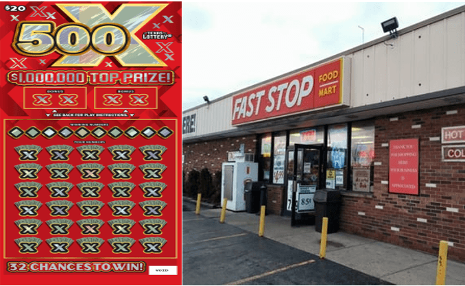 Un residente de Terrell gana un millón de dólares en raspadito 500X      