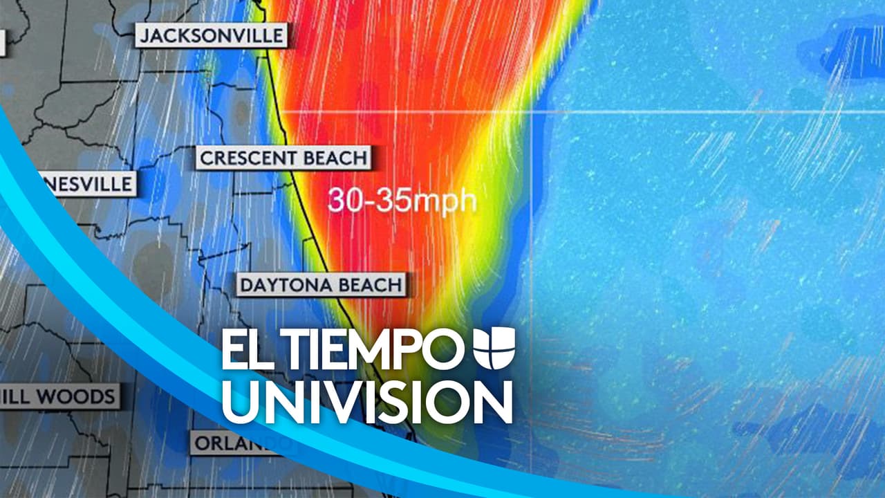 Vientos de 35 mph y olas de hasta 9 pies: lo que debes saber si vas a las playas de Brevard, Volusia y Flagler este fin de semana feriado