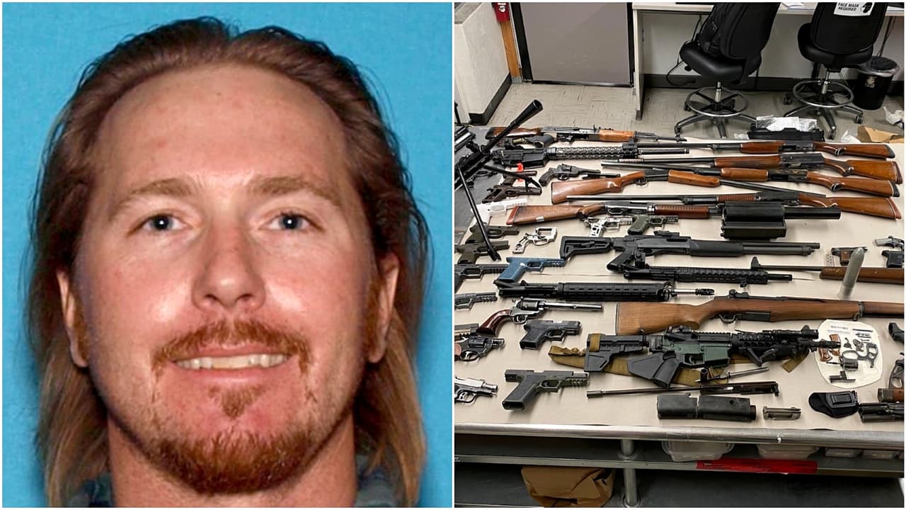 Estrangula a su esposa, lo arrestan y hallan en su casa una fábrica ilegal de armas