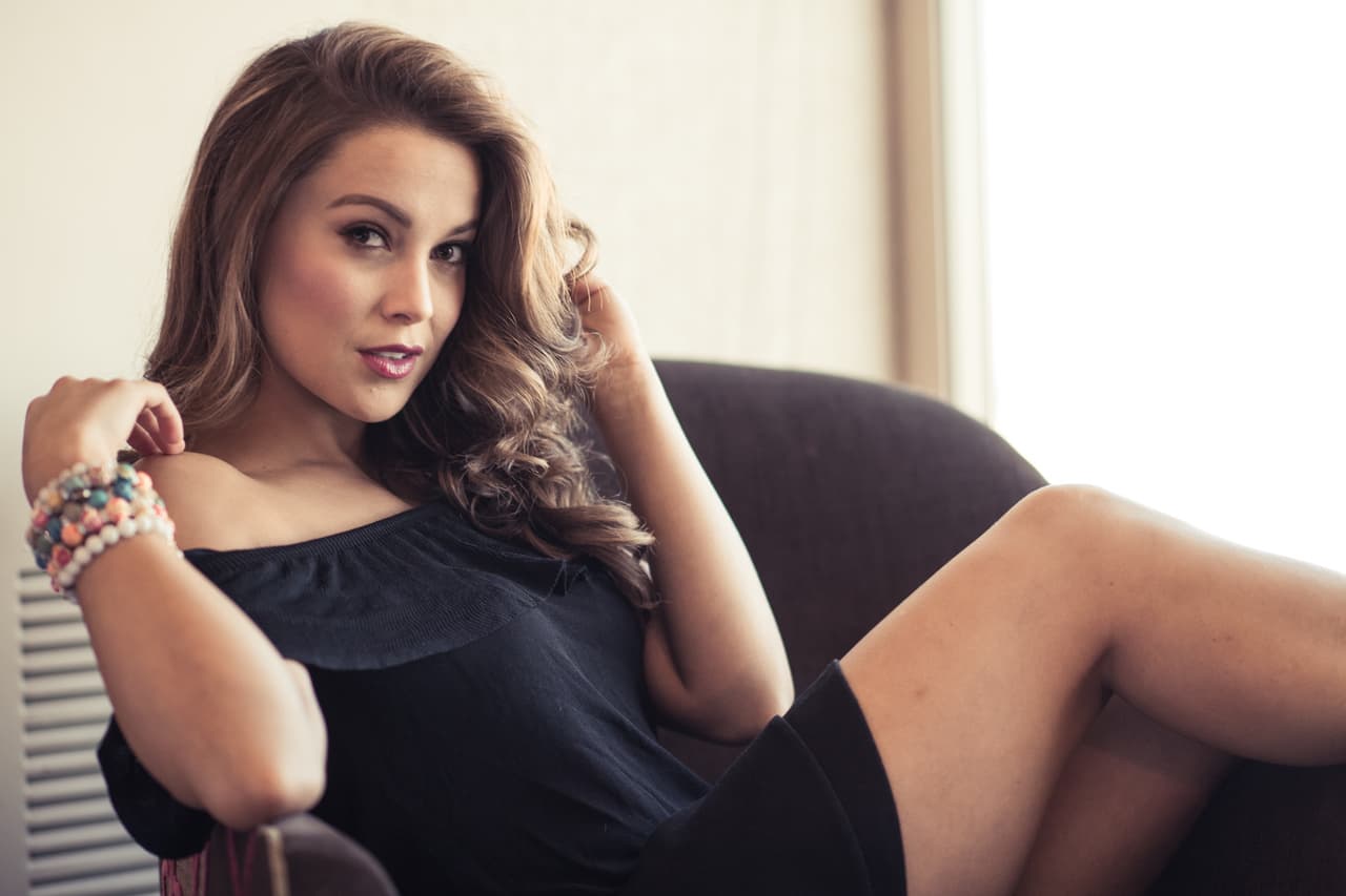 Ligia fue Nuestra Belleza Latina y es una de las mujeres más hermosas.