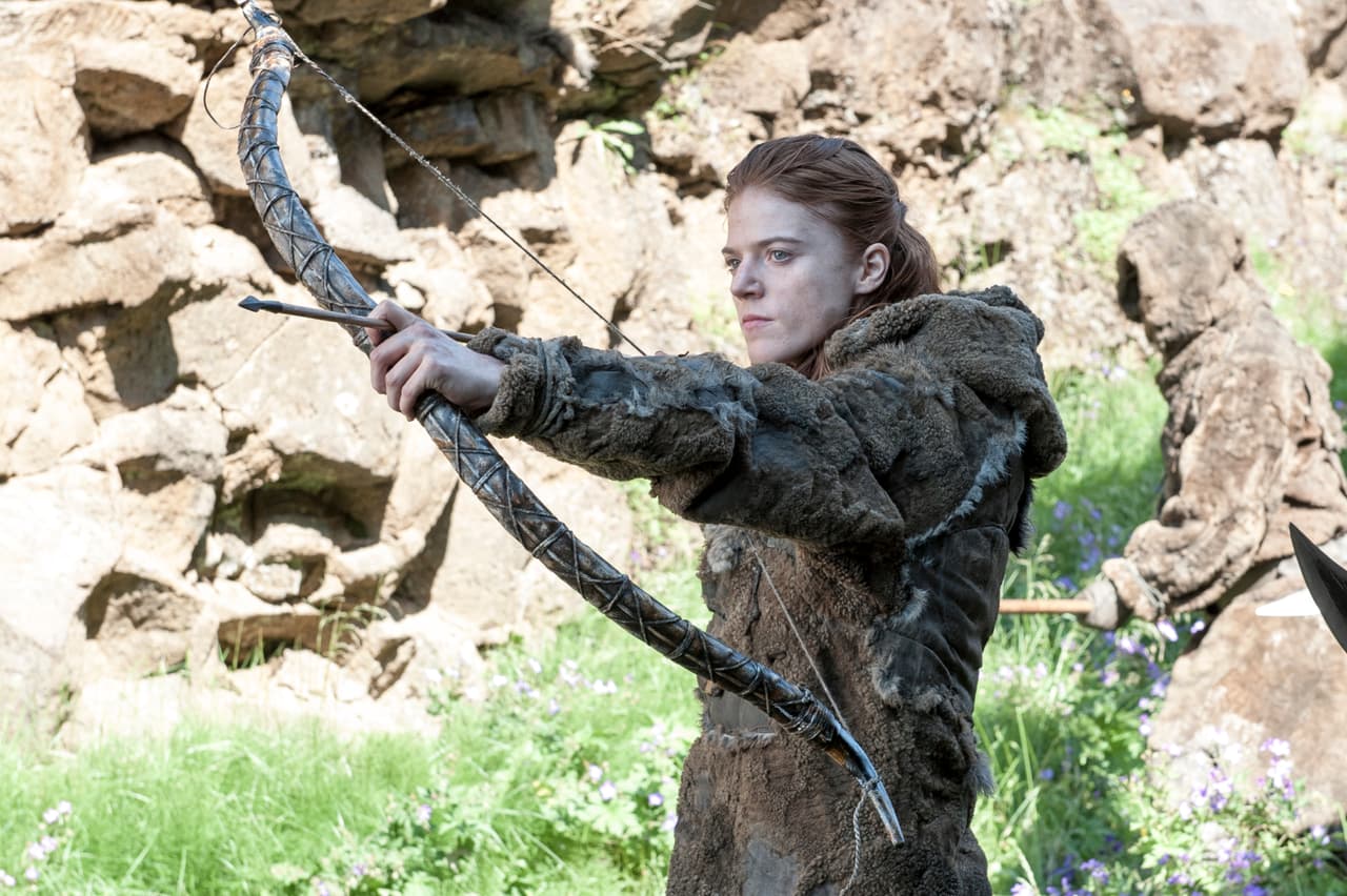 <b>Rose Leslie</b>
<br>La actriz británica sólo estuvo en las primeras cuatro temporadas de ‘Game of Thrones’ con su rol de Ygritte, pero la incluimos en la lista porque en esta serie de HBO encontró el amor en la vida real con Kit Harington.