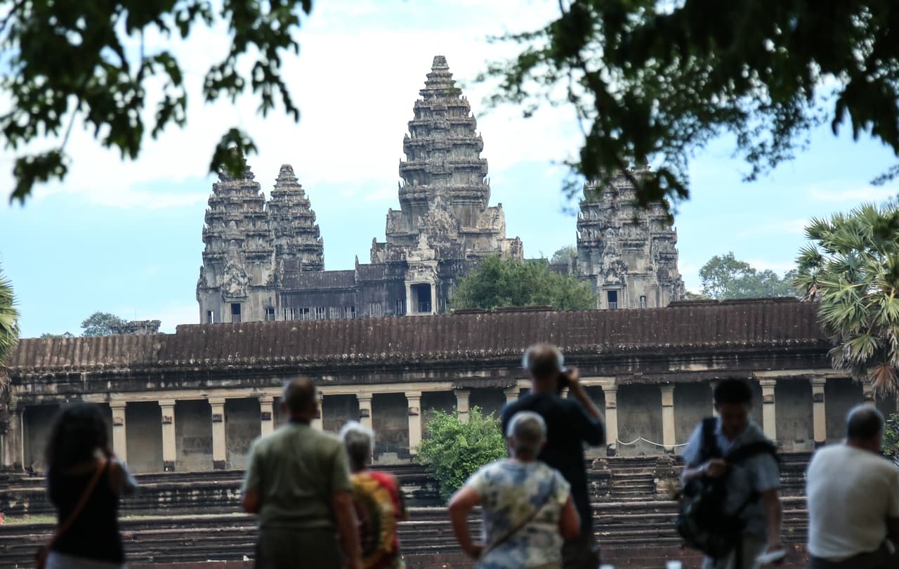 Este es el hermoso templo que visitaron.