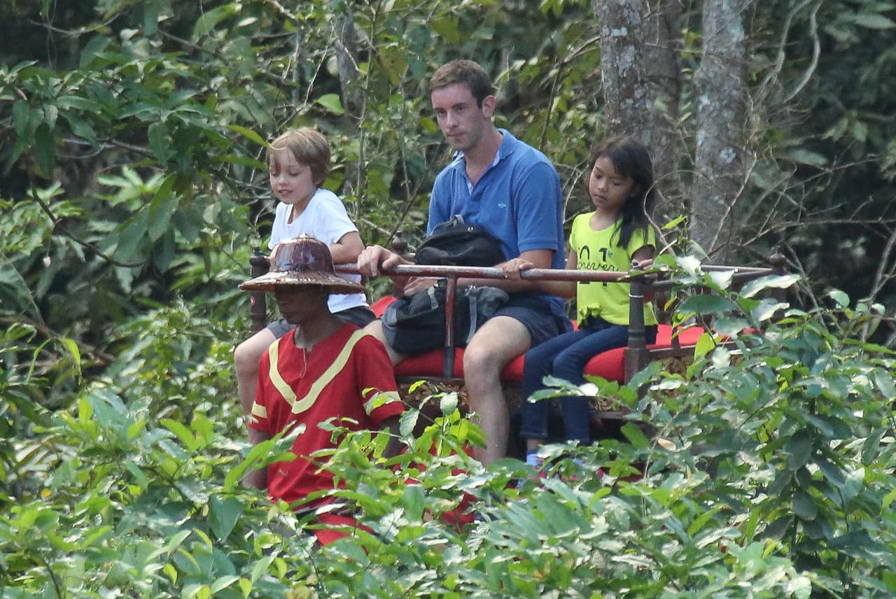 Aquí el pequeño Knox.