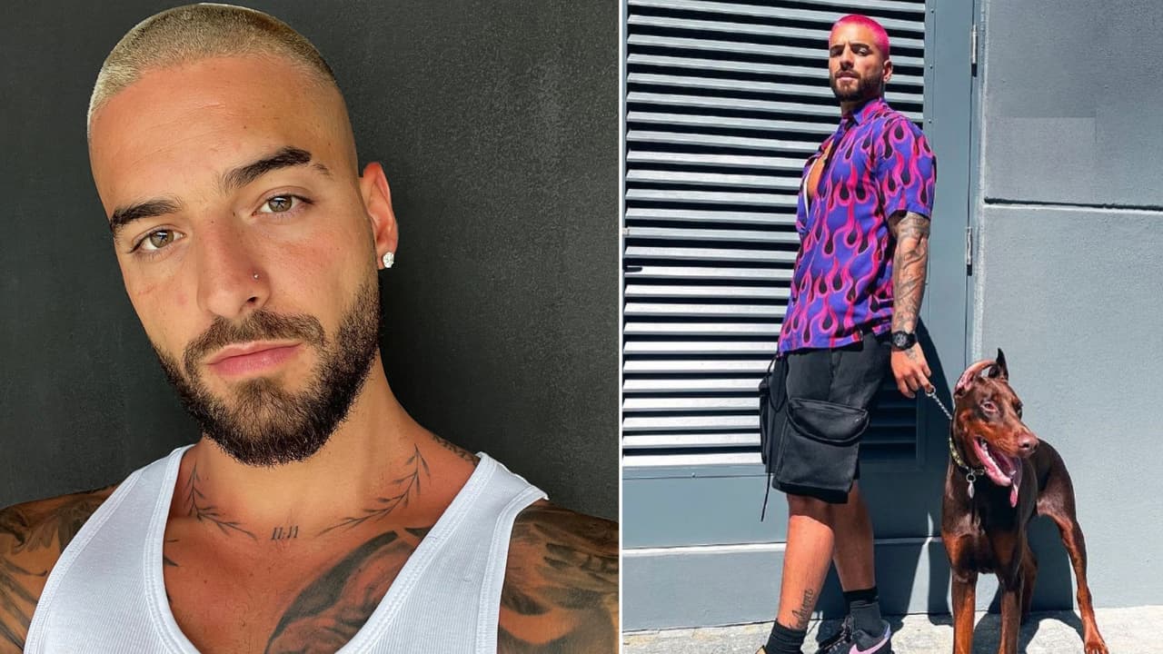 Maluma sufre mordida en la cara por su perro dóberman: contó su “triste realidad”