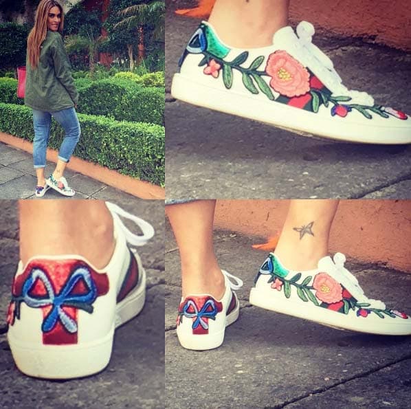 Para el verano los tenis con diseños divertidos son el mejor accesorio.