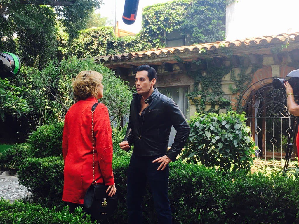 Sin duda, los fans de la telenovela gozaban al ver todo lo que sucedía detrás de cámaras.