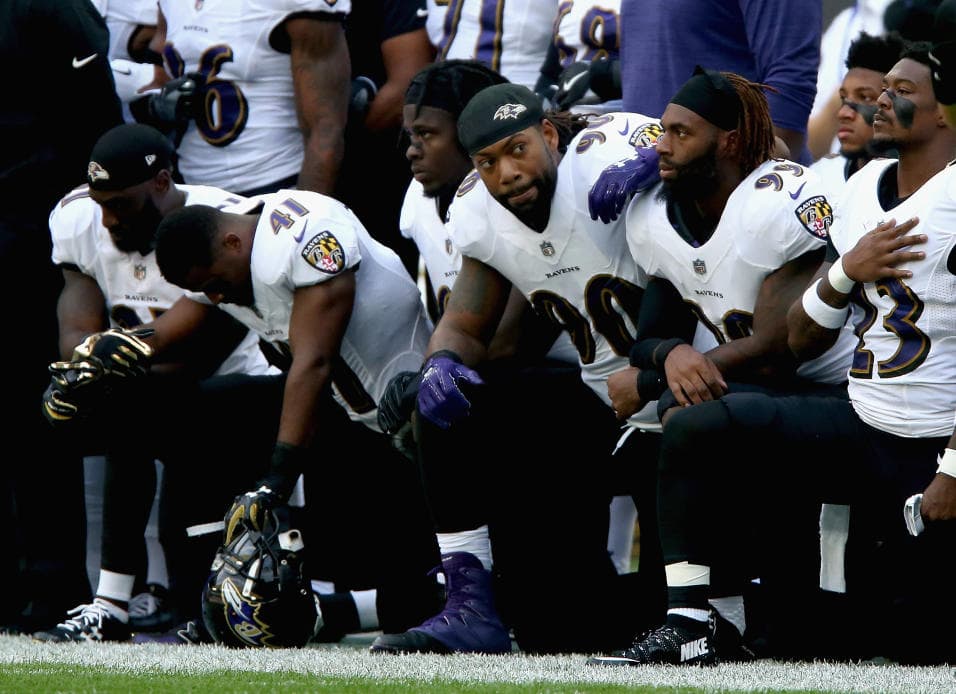 Ravens y Jaguars protestan contra Donald Trump