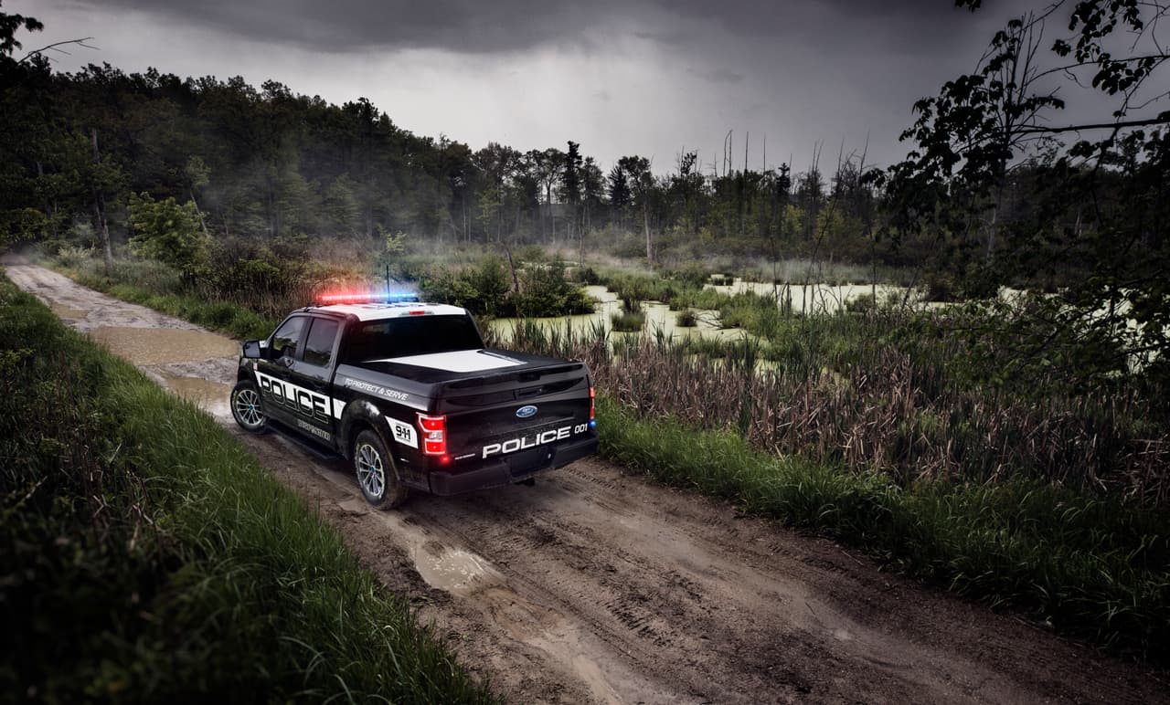 <b>4. No trates de iniciar una carrera contra una Ford F-150 Police Responder desde un semáforo en rojo.</b>
<br>
<br>Con unas portentosas 470 lbs.-pie de torque, más que
<b> </b>cualquier vehículo policial disponible actualmente, lo más probable es que te alcance sin ningún problema.
<br>