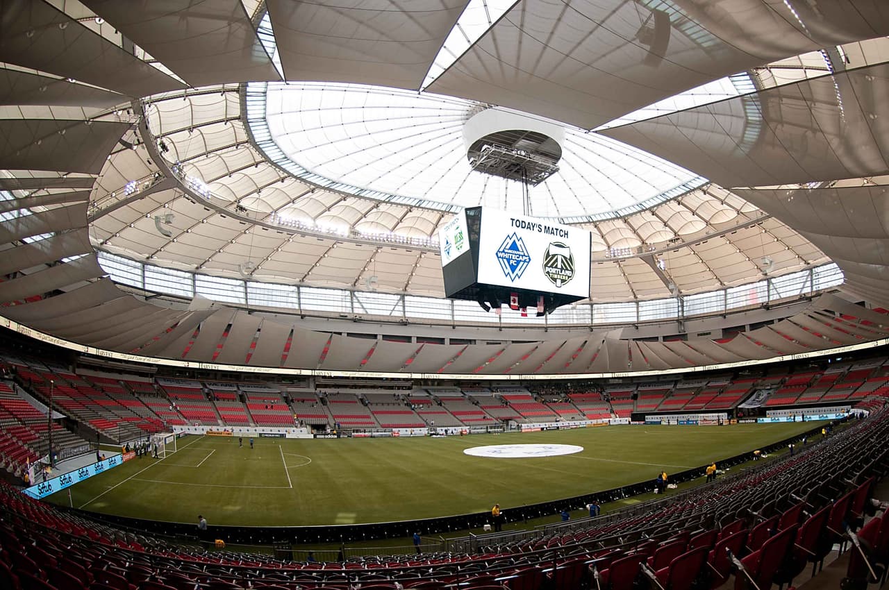 BC Place: el 'coloso' de Vancouver Whitecaps en el Pacífico canadiense