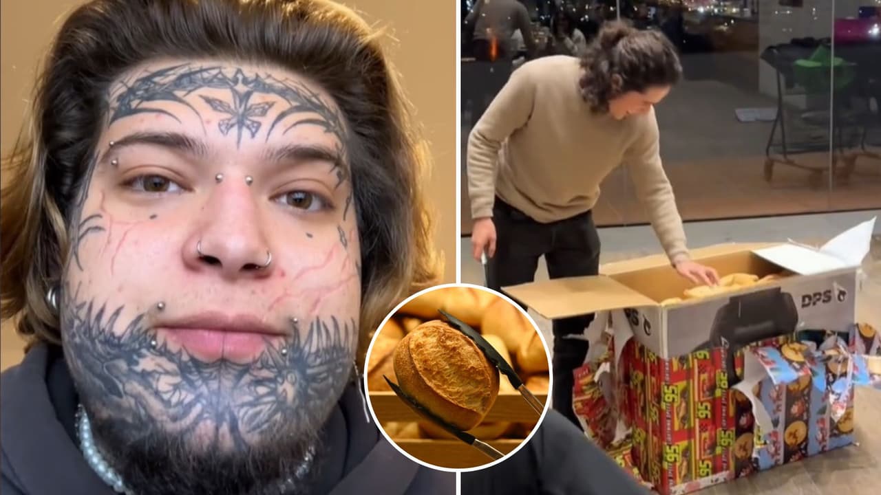 Joven le da 300 bolillos de regalo de intercambio a alguien que no le cae bien: ¿genialidad o maldad?