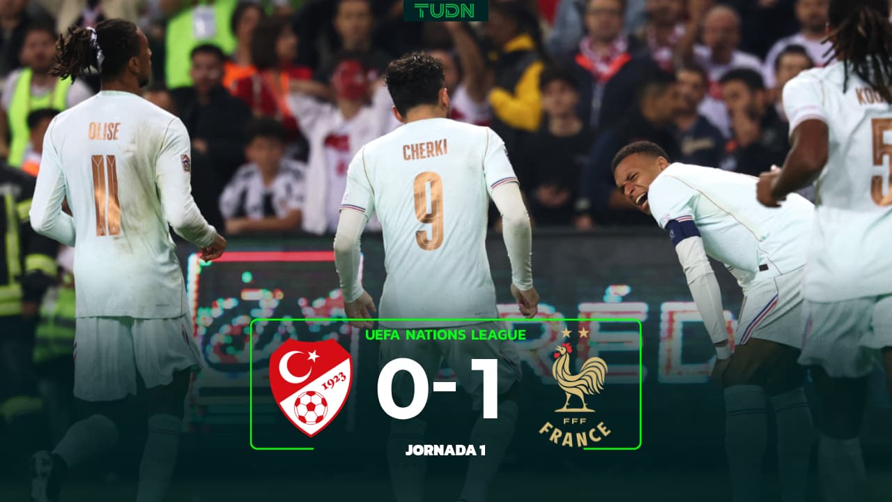 Resumen | ¡Victoria de Les Bleus! Francia se impone por la mínima ante Turquía