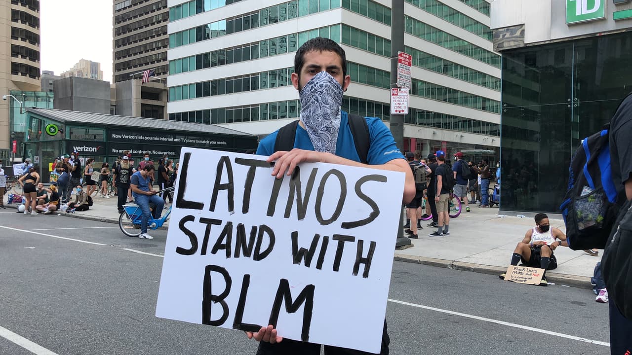 Alexis Padilla expresó que como puertorriqueño era una deber apoyar la manifestación por la justicia, un alto al racismo y una reforma en la policía.