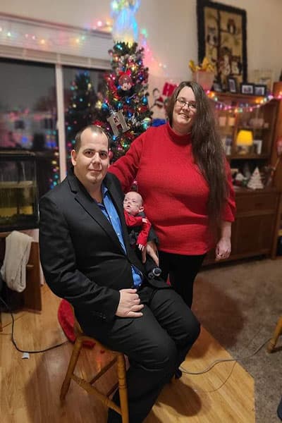 Richard Scott William Hutchinson pudo celebrar navidad con sus padres, Rick y Beth, en su casa del condado de St Croix, Wisconsin.