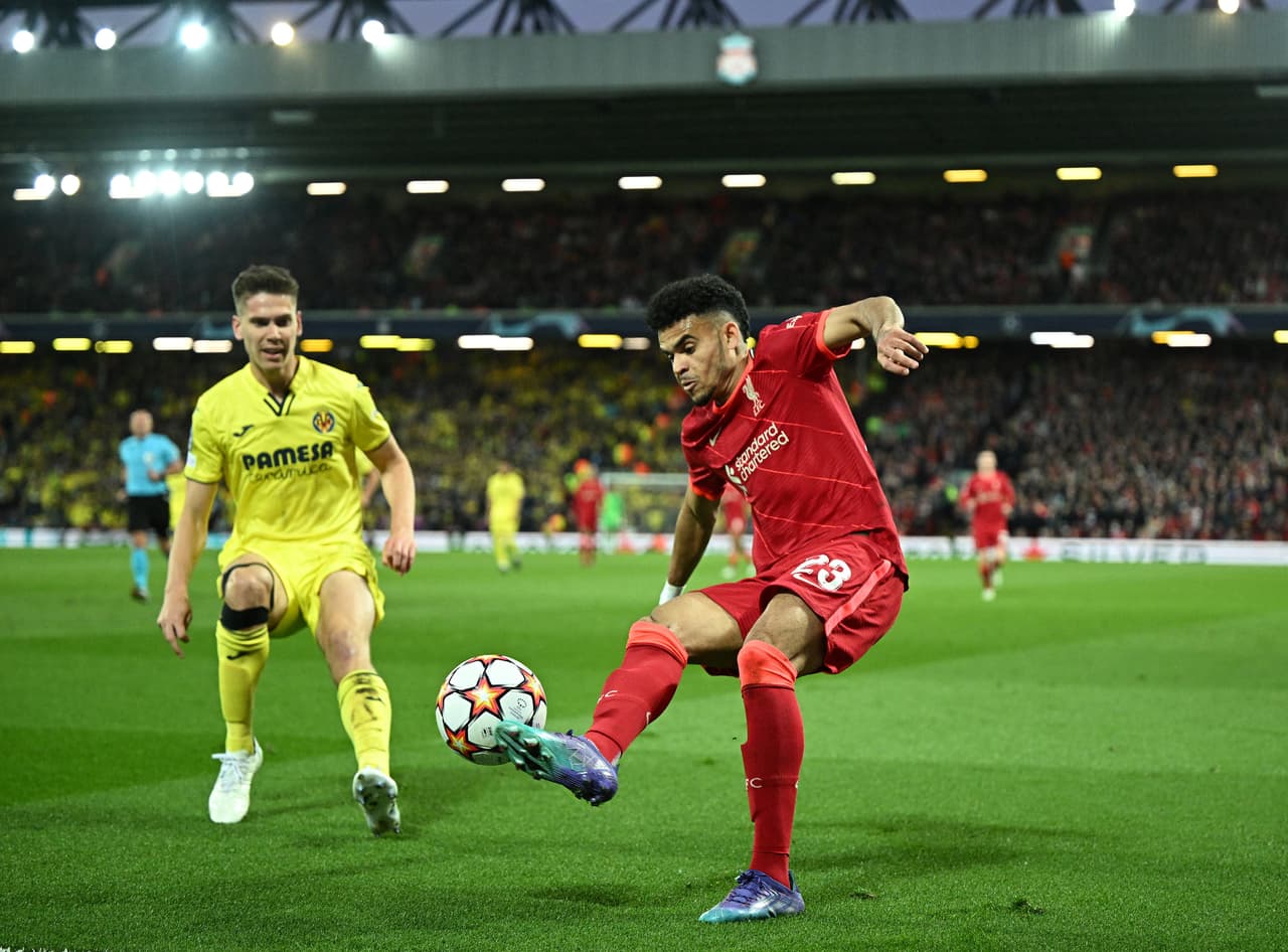 Luis Díaz fue uno de los hombres más activos del ataque de los dirigidos por Jürgen Klopp.