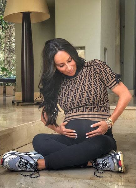 El 13 de abril cumplió siete meses de gestación y dará a luz una niña, la cual llevará el nombre de María en honor a la Virgen María, ya que es una fiel creyente.