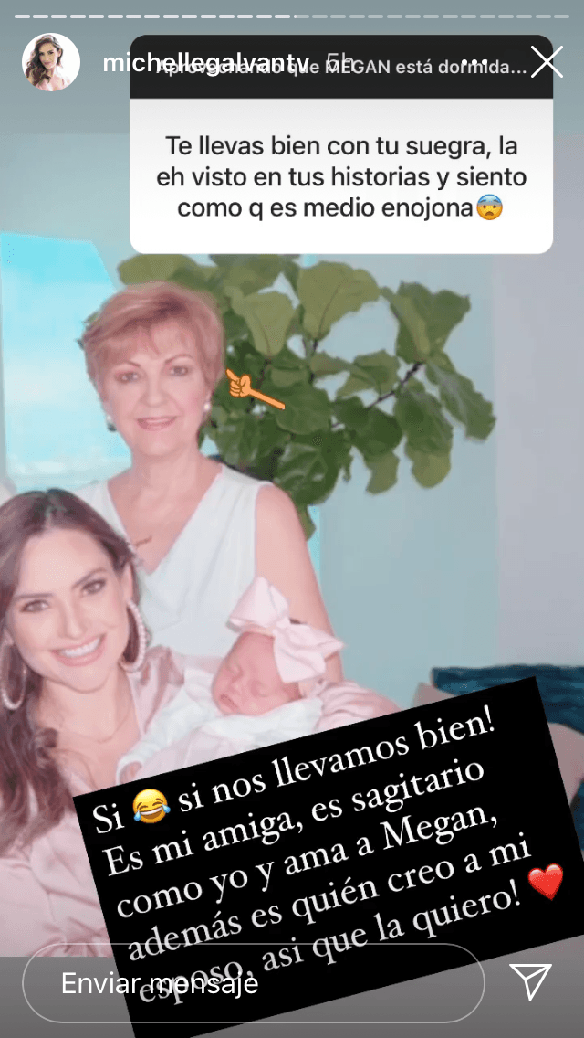 "Sí, 
<b>¡sí nos llevamos bien! </b>Es mi amiga, es sagitario como yo y ama a Megan", reconoció. 
<br>
