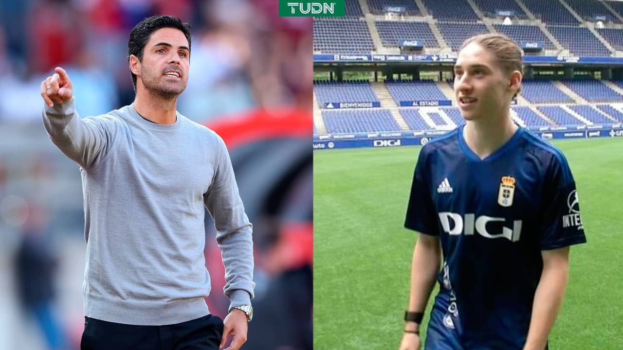 Mikel Arteta, técnico del Arsenal, explica por qué dejaron salir a Marcelo Flores al Real Oviedo