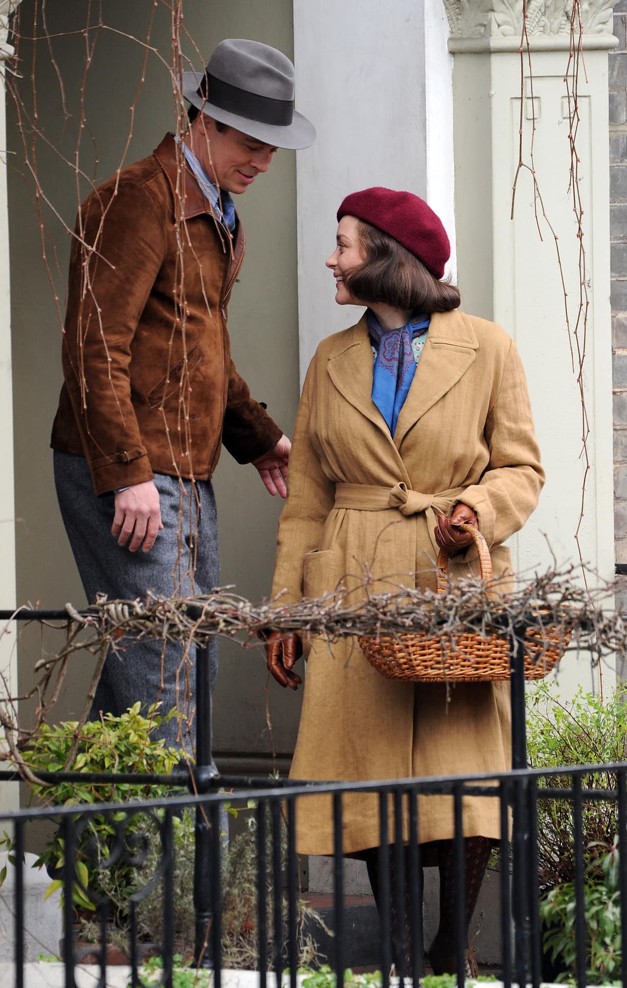 Miradas de complicidad, largas charlas y sonrisas todo el tiempo. Así trascurrieron las grabaciones de la cinta.