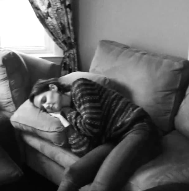 Katie Holmes entró en 'food coma' tras tanto comer.