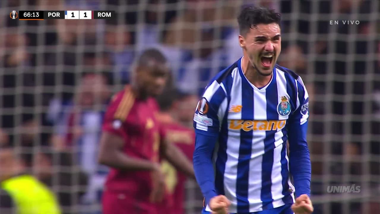 ¡Efecto Anselmi! Jugada rápida para el gol del Porto