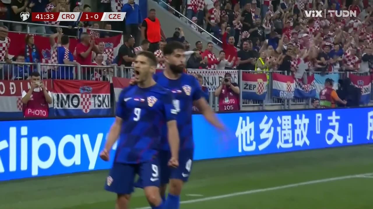 ¡Ahora sí se rompe el cero! Kramaric pone el gol para Croacia