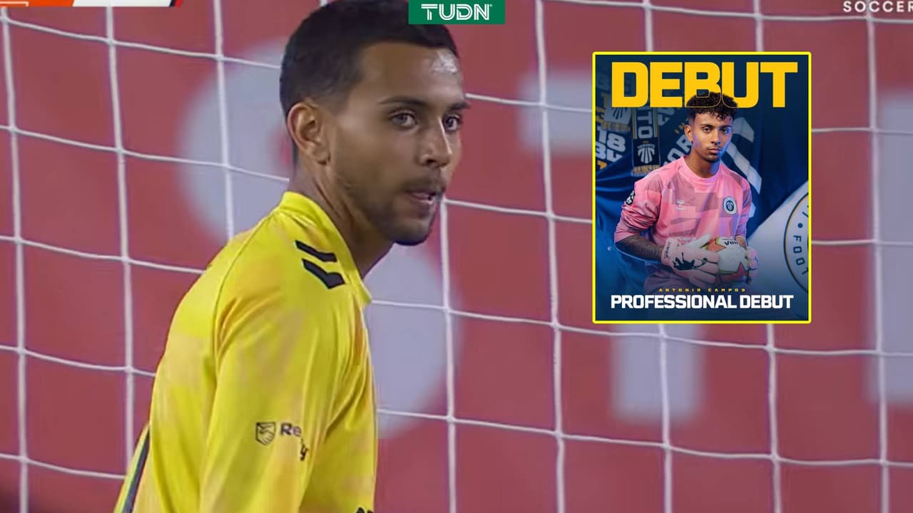 A seguir lo pasos de su papá; Antonio Campos debuta profesionalmente con el Inter Toronto FC