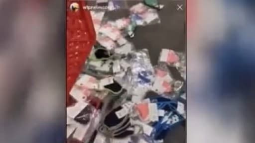 Mujer de Arizona que destruyó mostrador de mascarillas afirma que estaba en manos de QAnon