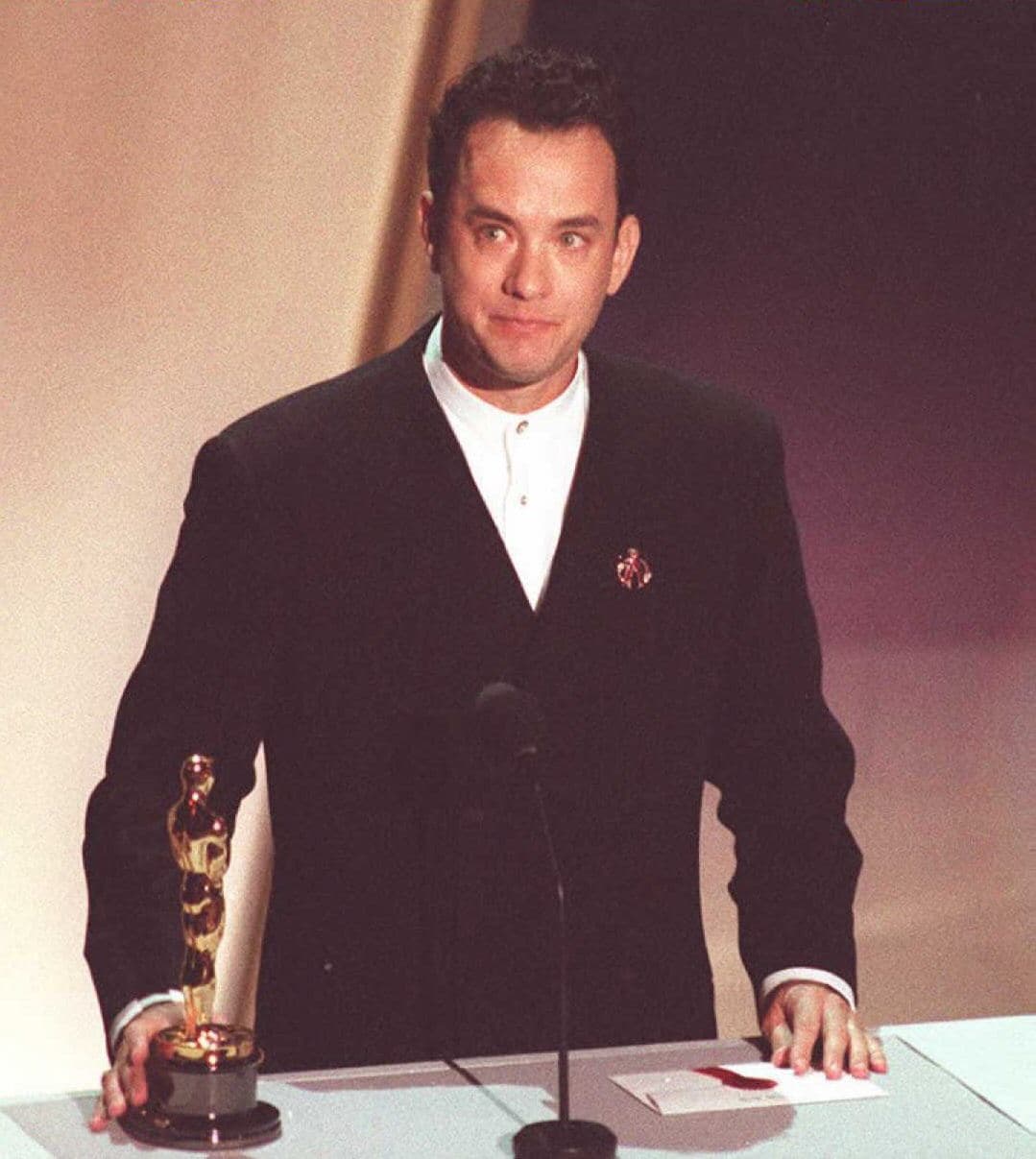 Tom Hanks es el único histrión en haber logrado el Oscar como mejor actor por dos años consecutivos. Lo hizo en 1994 con 'Philadephia' y en 1995 con 'Forrest Gump'.