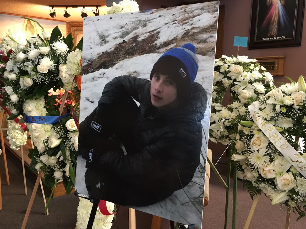 “Nunca olvidaré su hermoso rostro”, expresó el tío del chico y sacerdote Miguel Mascorro, quien ofició la misa.