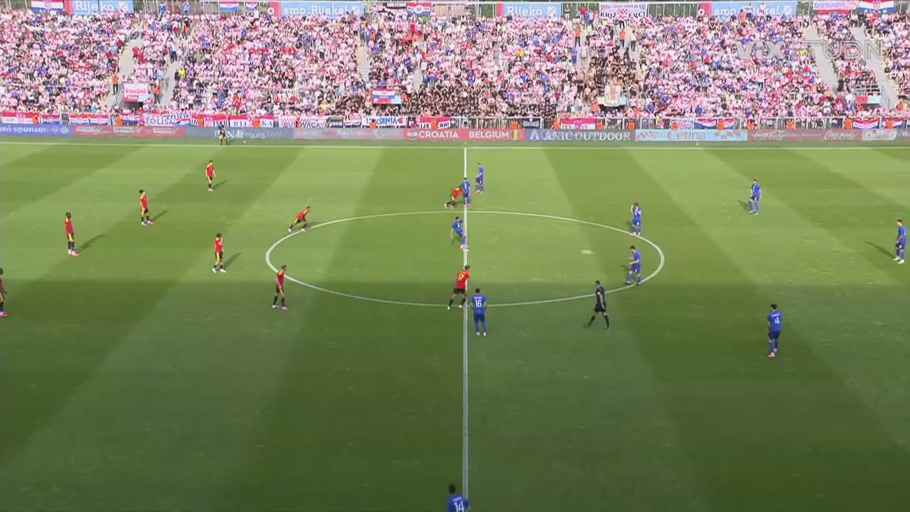 ¡Choque europeo de alto nivel! Croacia vs Bélgica EN VIVO