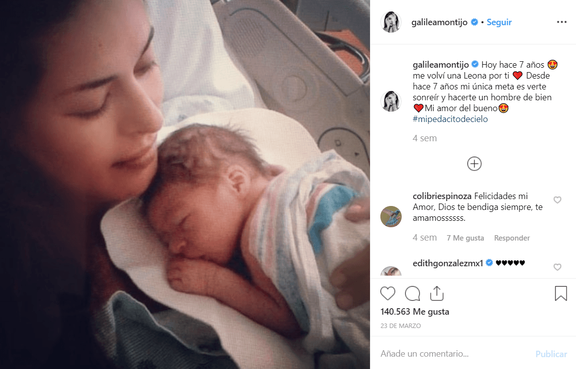 Y obviamente para recordar hechos importantes, como el nacimiento de Mateo.