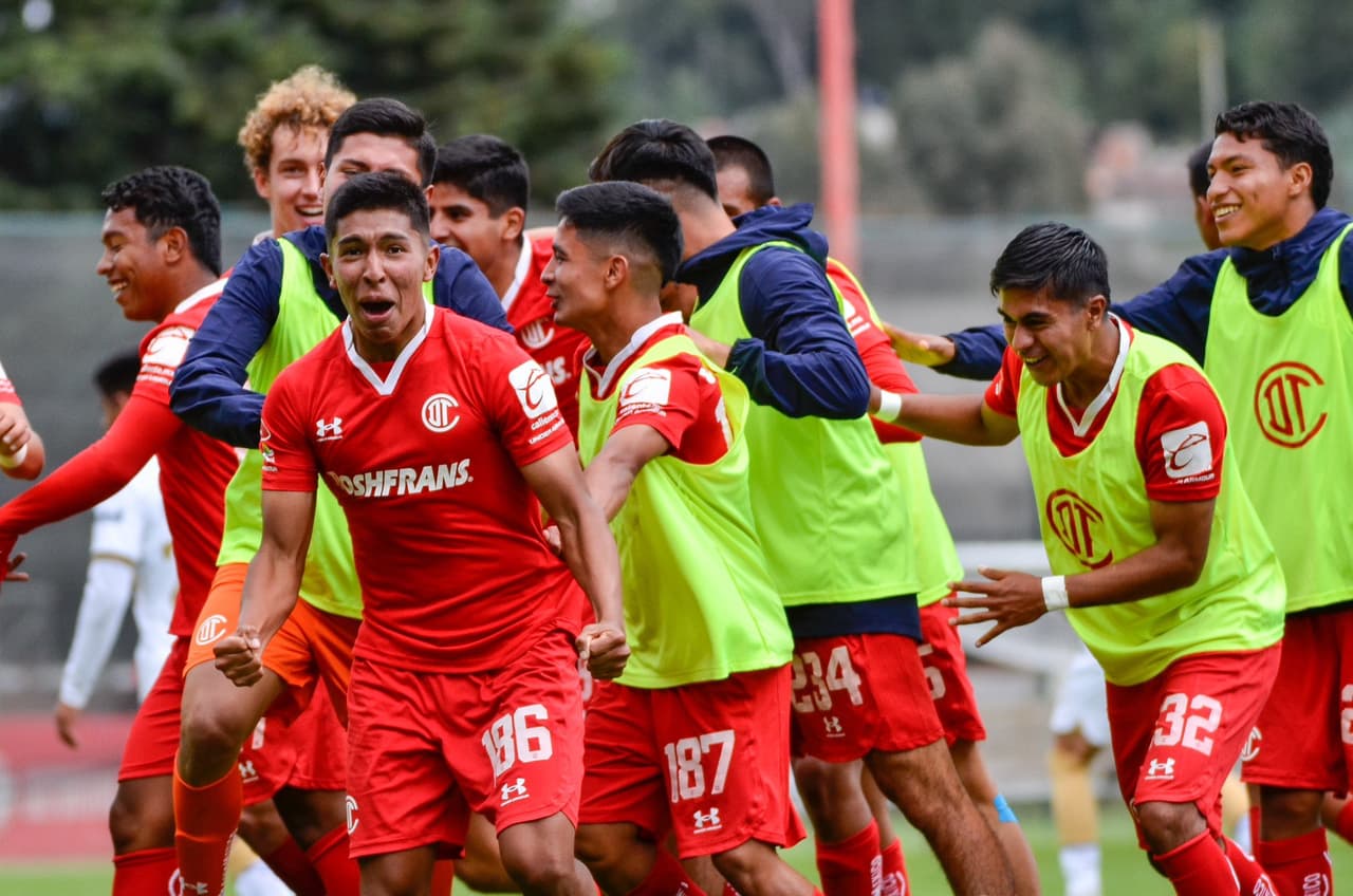 Toluca sub-18 avanza a semifinales en la Liguilla