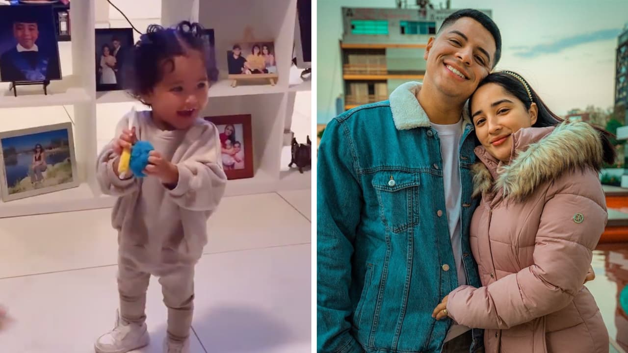 La hija de Eduin Caz ya dio sus primeros pasos y él lo celebró de la forma más tierna