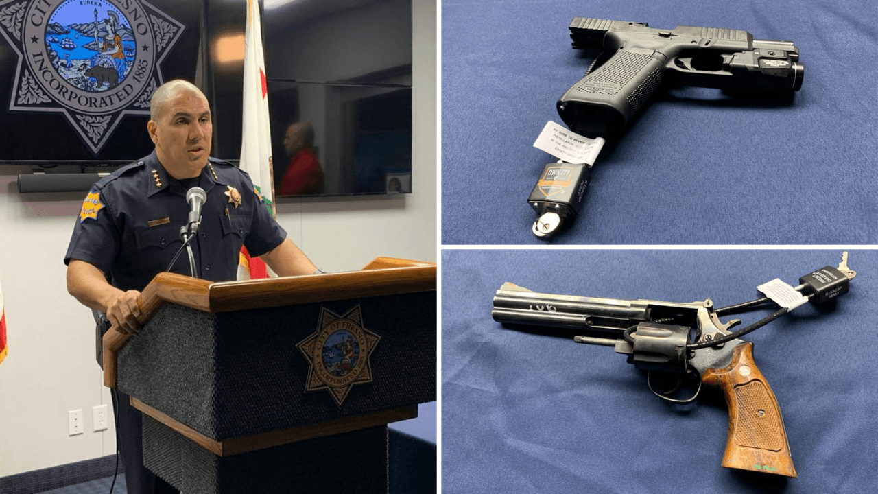 "La peor pesadilla de los padres": la Policía de Fresno busca evitar que niños sufran accidentes con armas de fuego