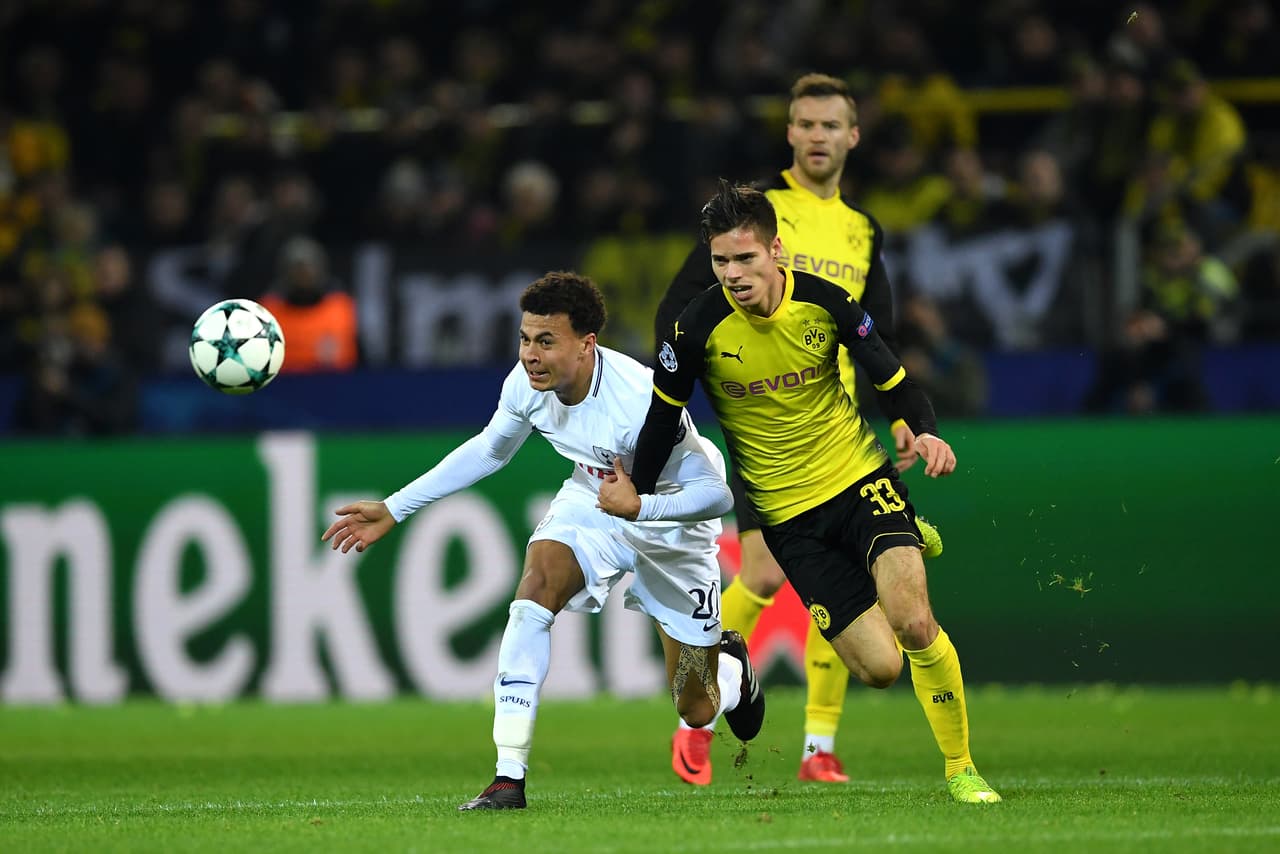 Con pocos minutos en el Borussia Dortmund, el alemán Julian Weigl busca nuevos retos y estaría camino a la Roma.