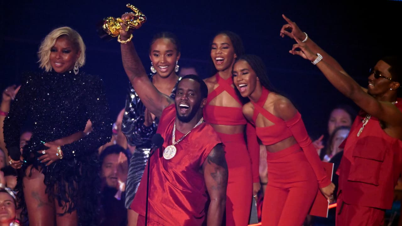 Diddy Combs recibe el Global Icon de los MTV VMAs 2023