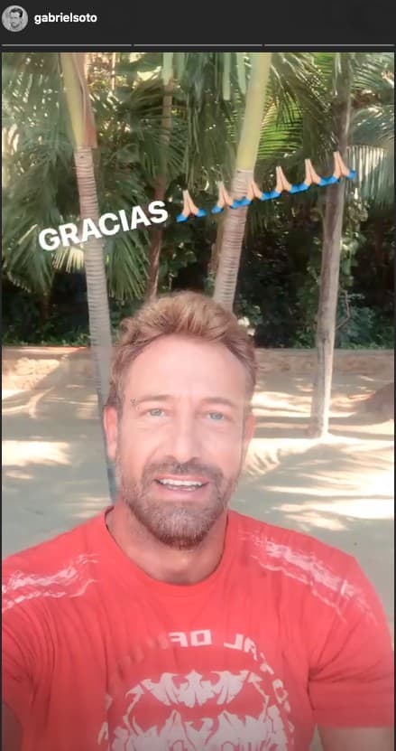 Gabriel Soto, por su parte, publicó un video en Instagram a través del cual agradeció a sus fans por todas las felicitaciones por su cumpleaños. El galán prefirió mostrarse solo, aunque más tarde se supo que no lo estaba.