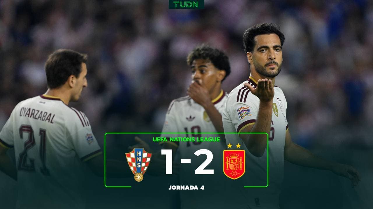 Resumen | España remonta y mantiene el invicto vs. Croacia